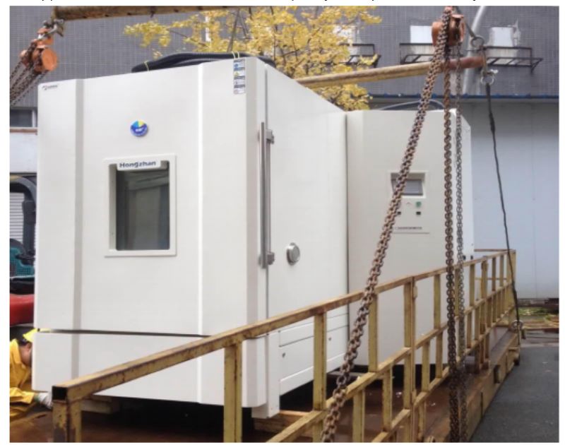 rapid-rate thermal cycle test chamber