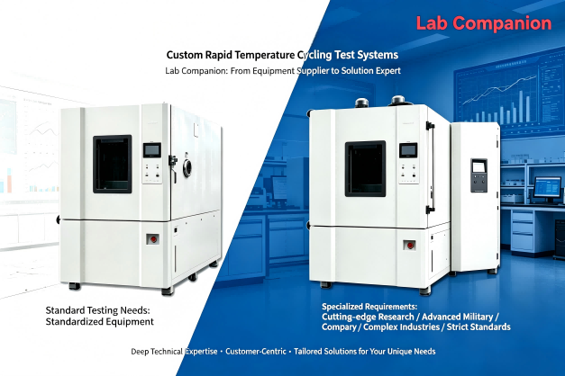 Lab Companion Liquid-Cooled Temperature & Humidity Test Chamber for EV Battery Packs | Anti-Condensation Patent Design